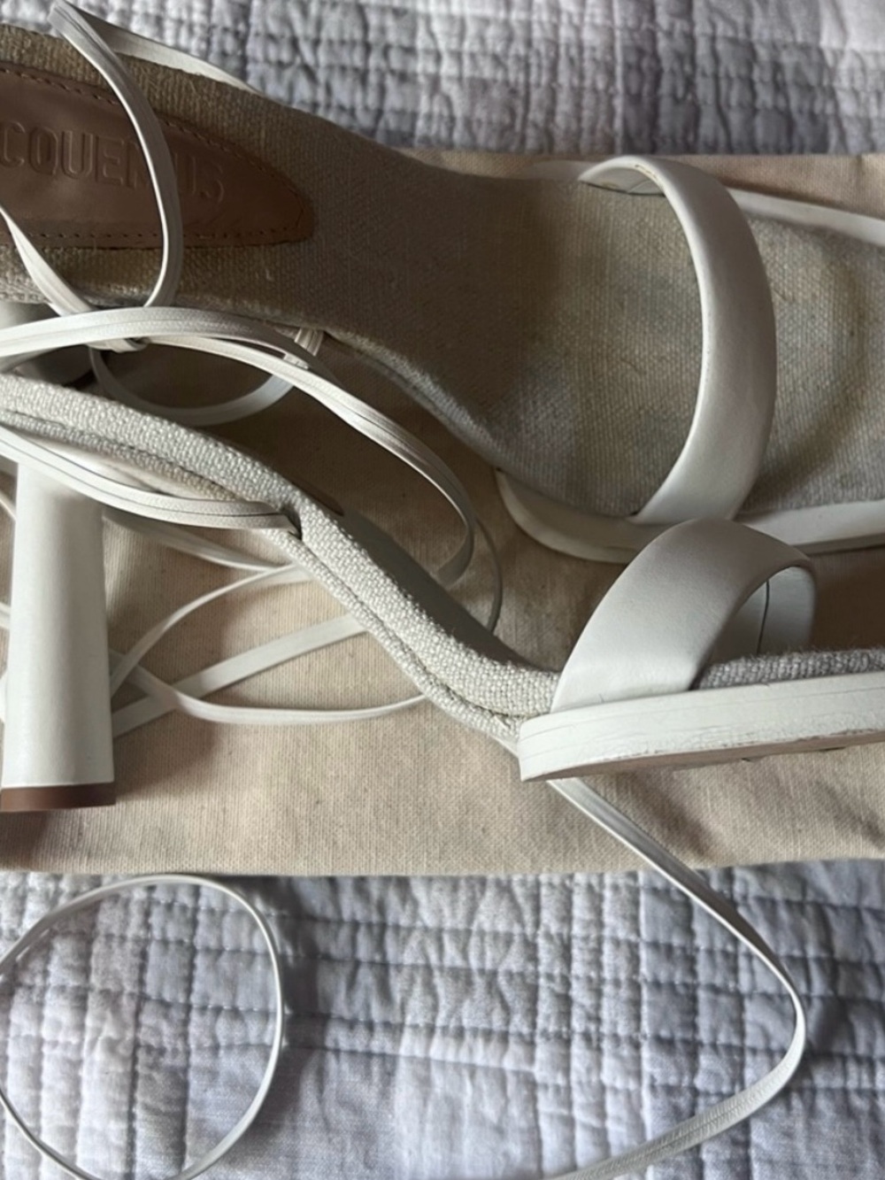 Jacquemus Les carres ronds Sandals - Picture 4 of 5